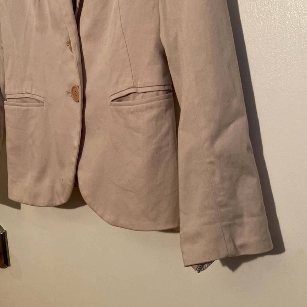 Women Stradivarius size S tan blazer - Picture 6 of 14